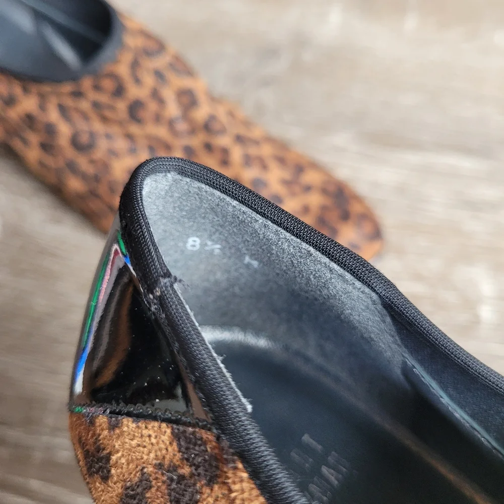 STUART WEITZMAN Leopard Print Bootie Size 8.5M